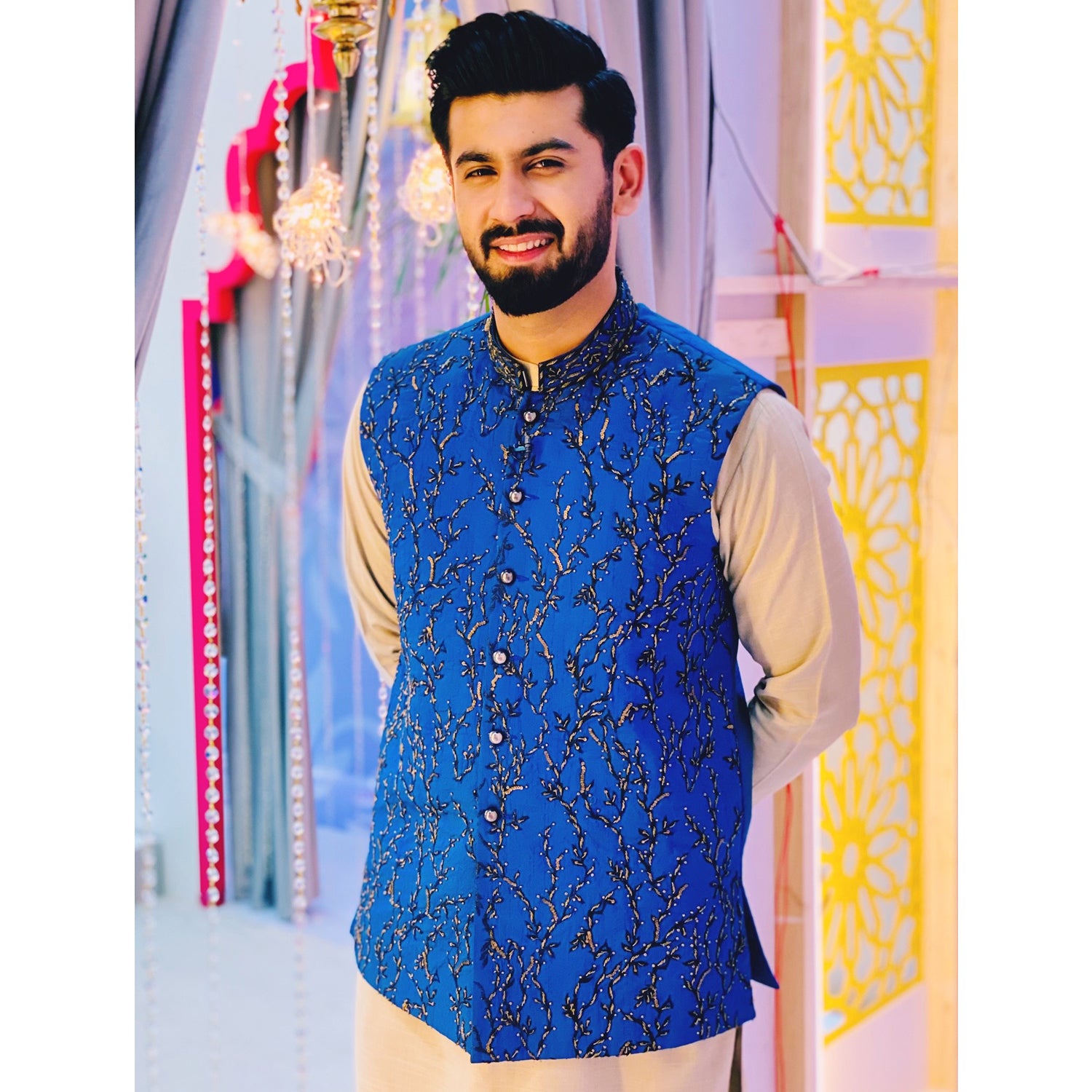 Party-wear Waistcoat for Men