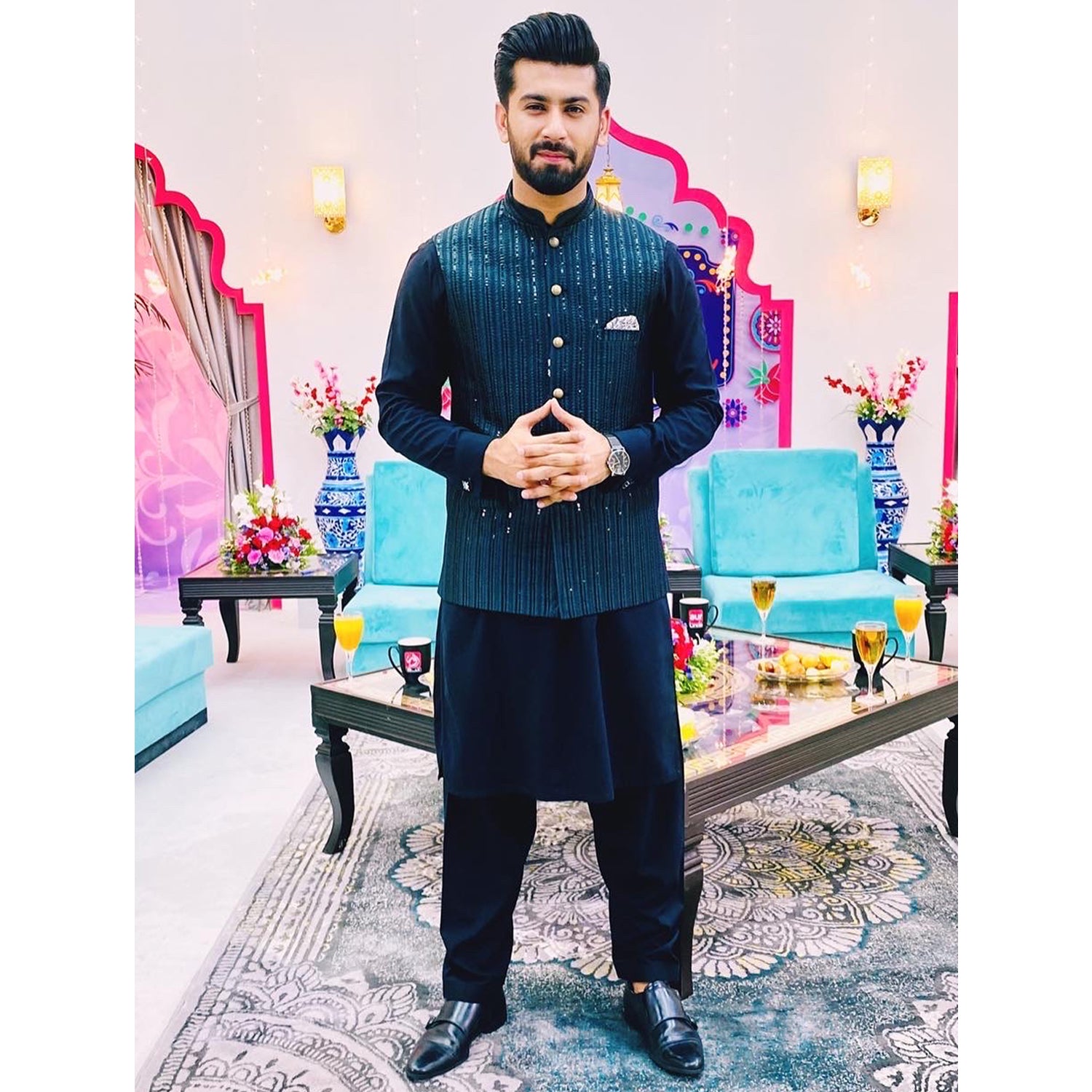 Party-wear Waistcoat for Men